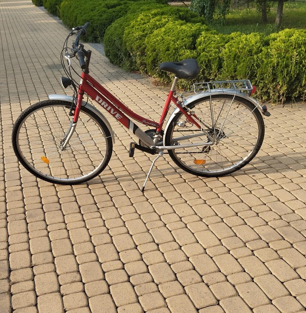 Rower damka miejski koła 28