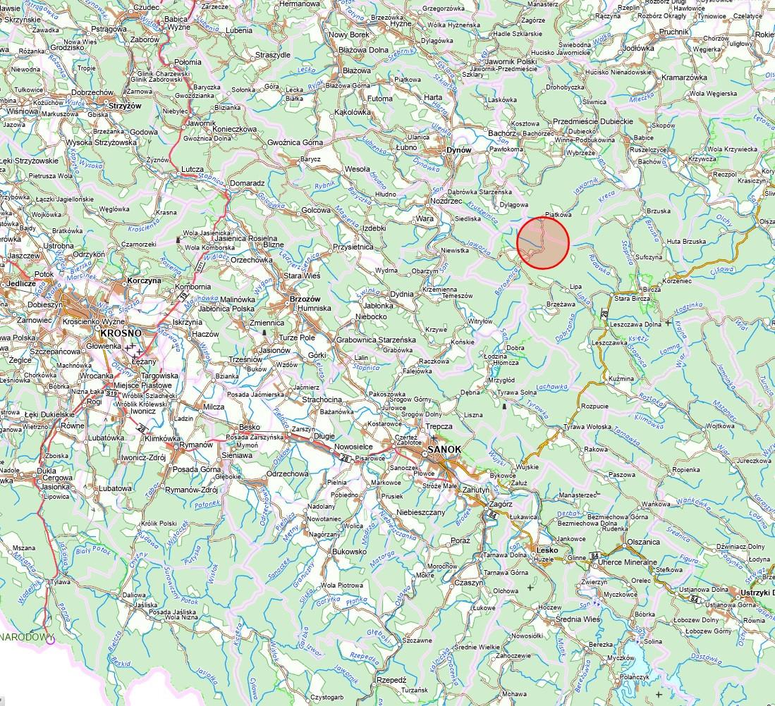Żohatyn gm. Bircza działka 61 arów możliwość dokupienia dużej działki