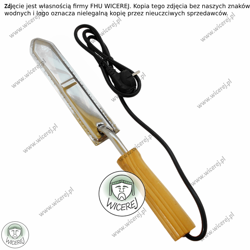 Nóż do odsklepiania elektryczny 230V zasilanie prądem solidny