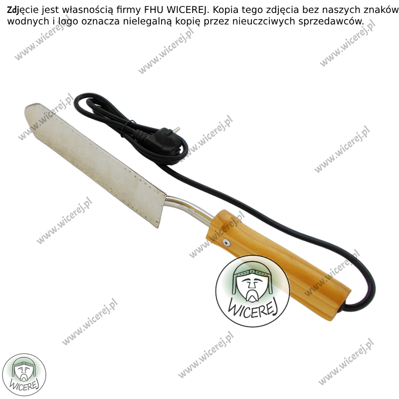 Nóż do odsklepiania elektryczny 230V zasilanie prądem solidny