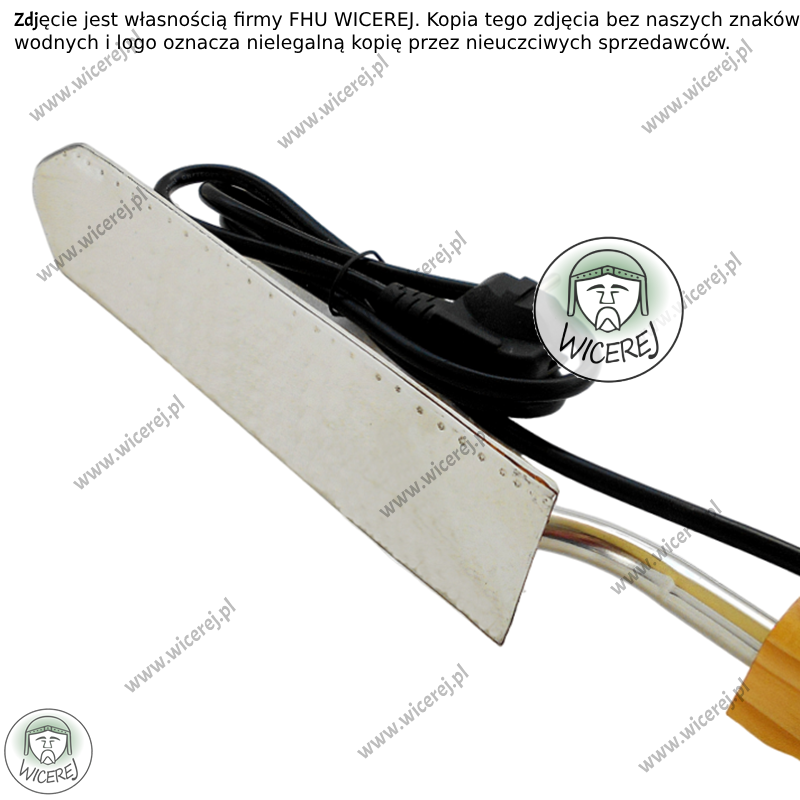 Nóż do odsklepiania elektryczny 230V zasilanie prądem solidny
