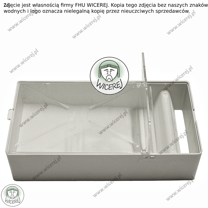 Podkarmiaczka skrzynkowa plastikowa 600ml tj.1kg na syrop dla pszczół