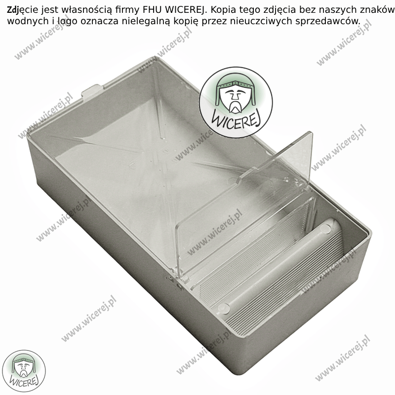 Podkarmiaczka skrzynkowa plastikowa 600ml tj.1kg na syrop dla pszczół