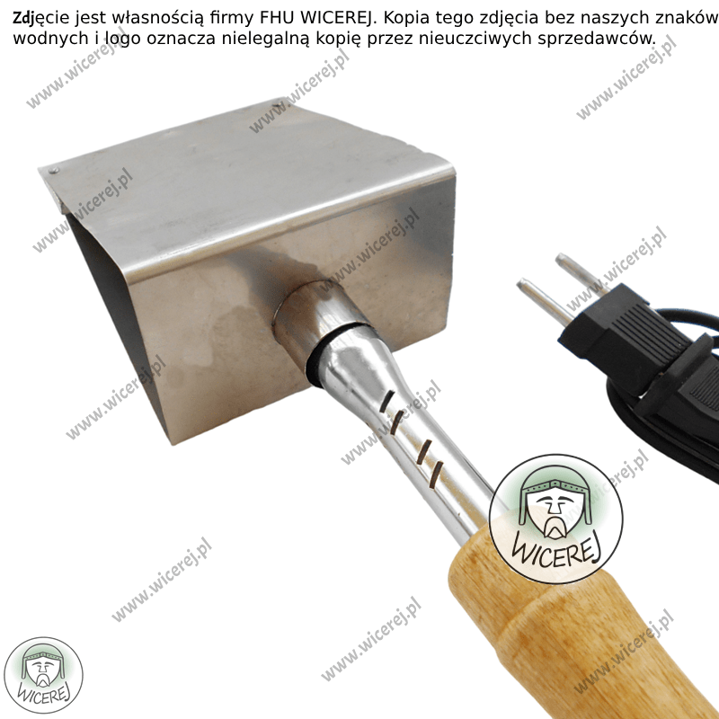 Odsklepiacz czołowy elektryczny do ramek 220V, Moc 75W