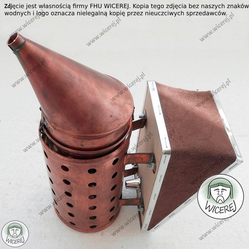 Podkurzacz Solidny Premium Miedziany z Wkładem i z Chłodnicą Odymiacz