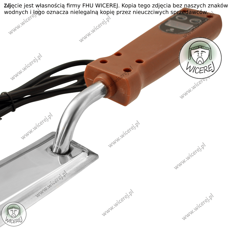 Nóż elektryczny do odsklepiania ramek z regulacją temperatury 50-180