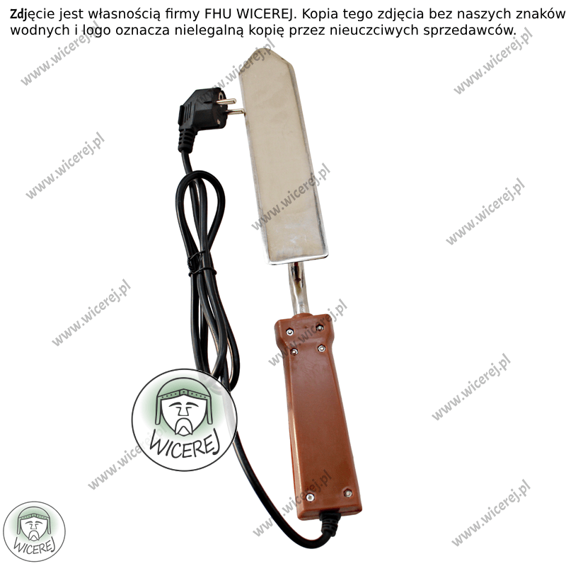 Nóż elektryczny do odsklepiania ramek z regulacją temperatury 50-180