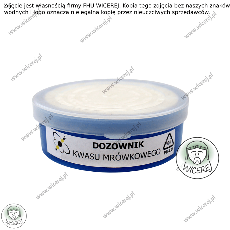 Dozownik do kwasu - pojemnik na kwas mrówkowy lub octowy