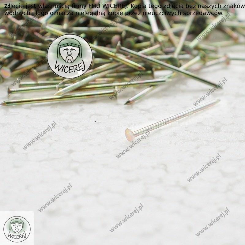Gwoździe do zbijania ramek 1,4 x 30mm - 100g stal ocynkowana