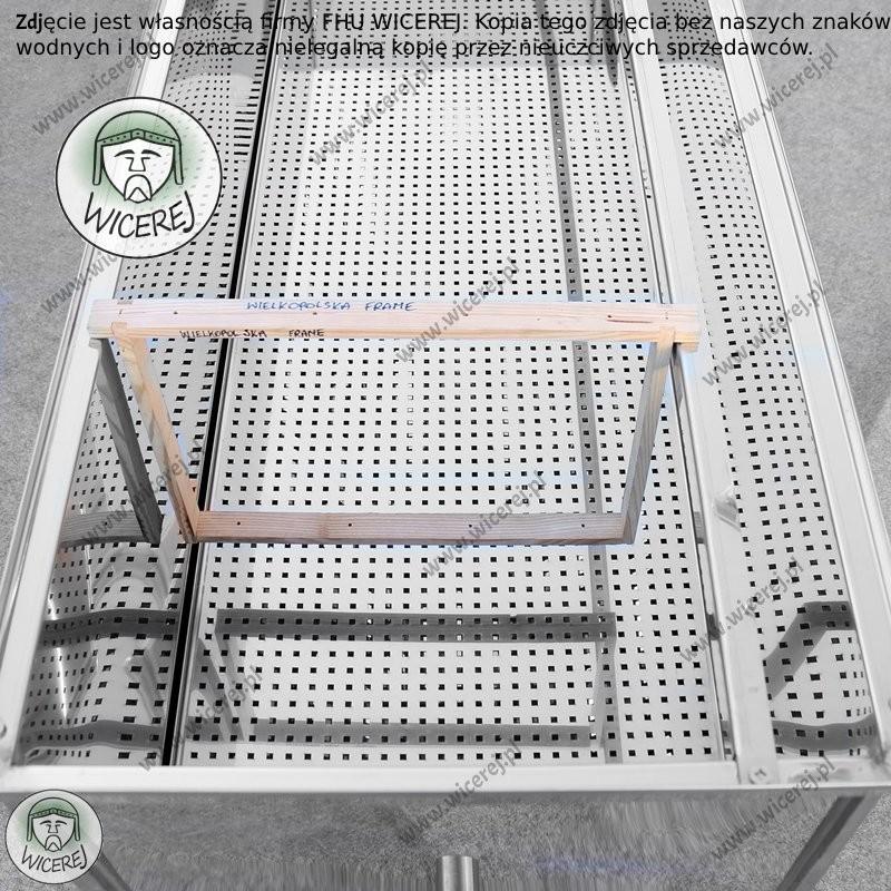 Wzmocniona 0,8mm Topiarka Parowa do Wosku (39/45 ramek) z Generatorem