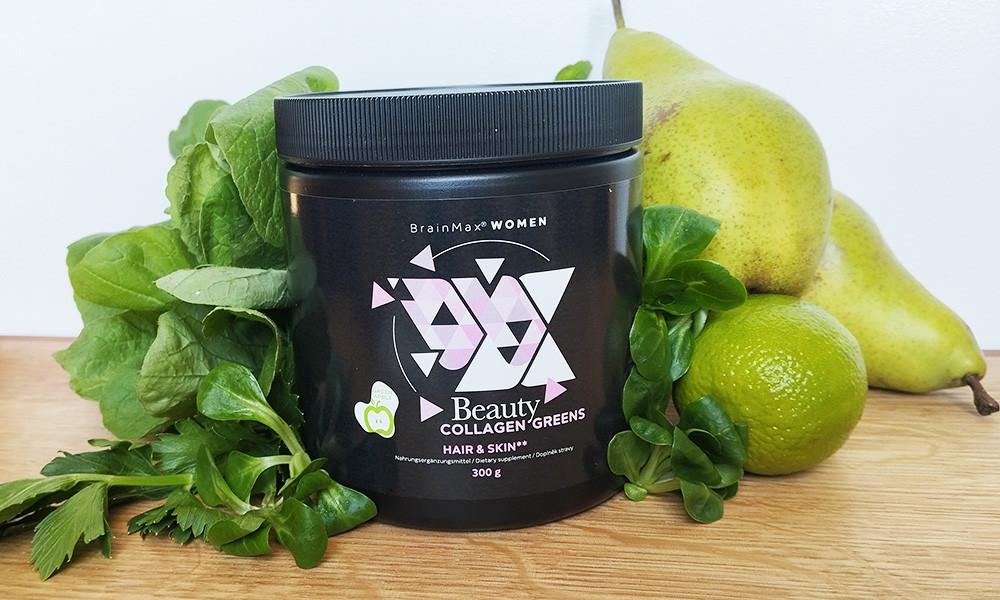 BrainMax Women Beauty Collagen Greens - Odchudzanie