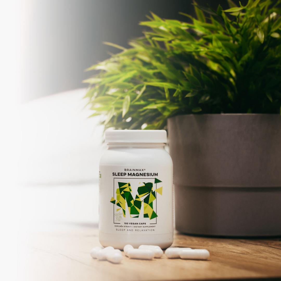 BrainMax Sleep Magnesium - Zmęczone Oczy