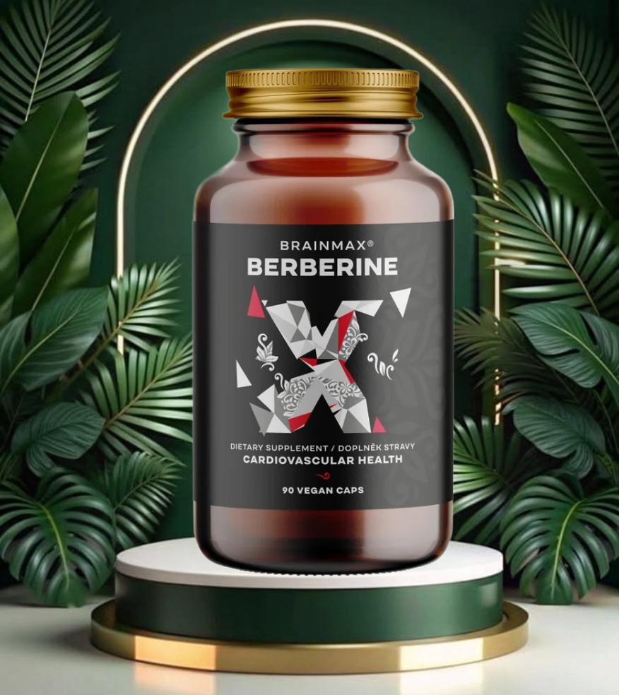 BrainMax Berberine - Optymalizuje Poziom Cholesterolu