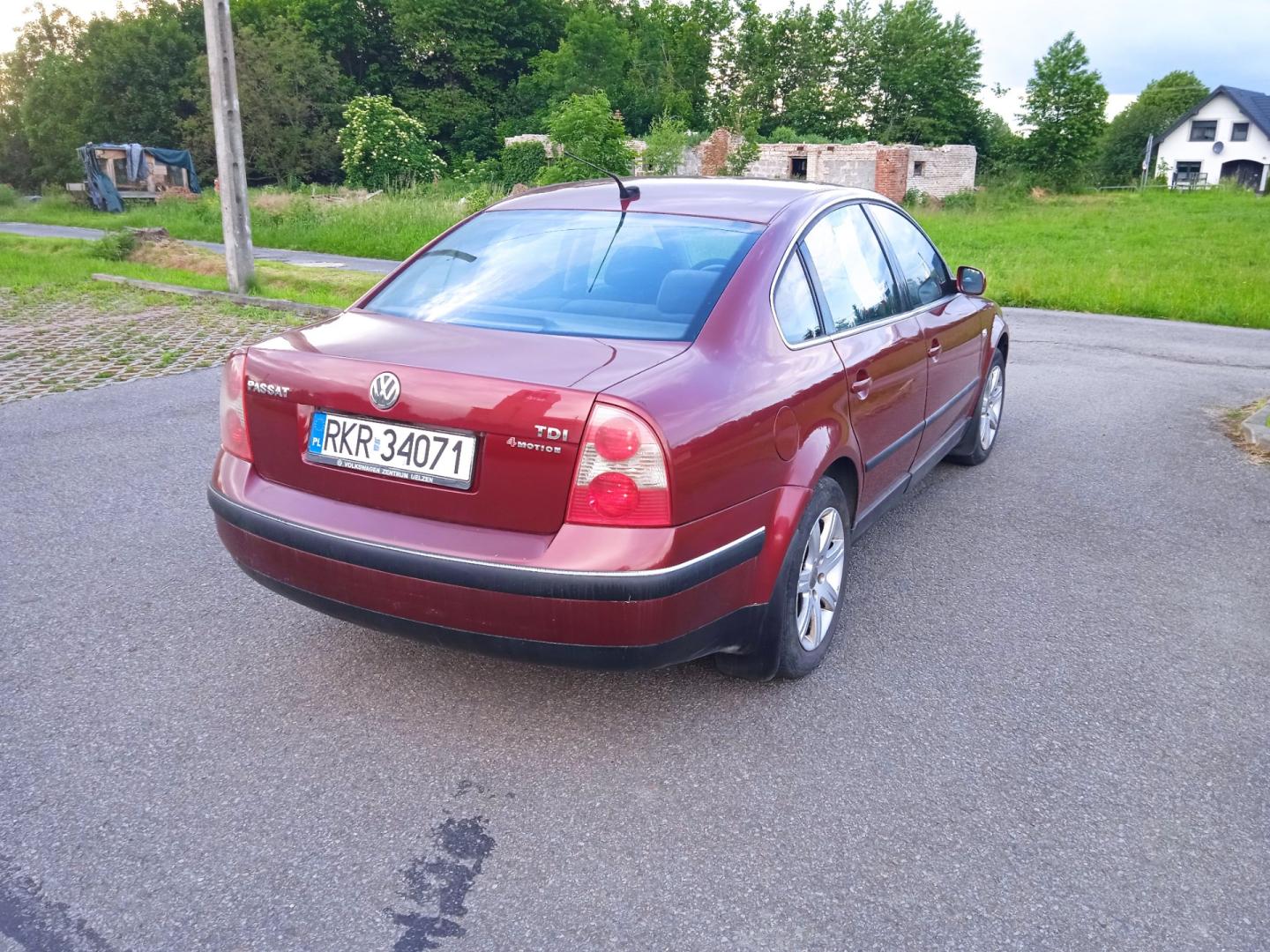 Volkswagen Passat B5 diesel 1. 9 TDI  napęd 4x4 130 KM 4Motion