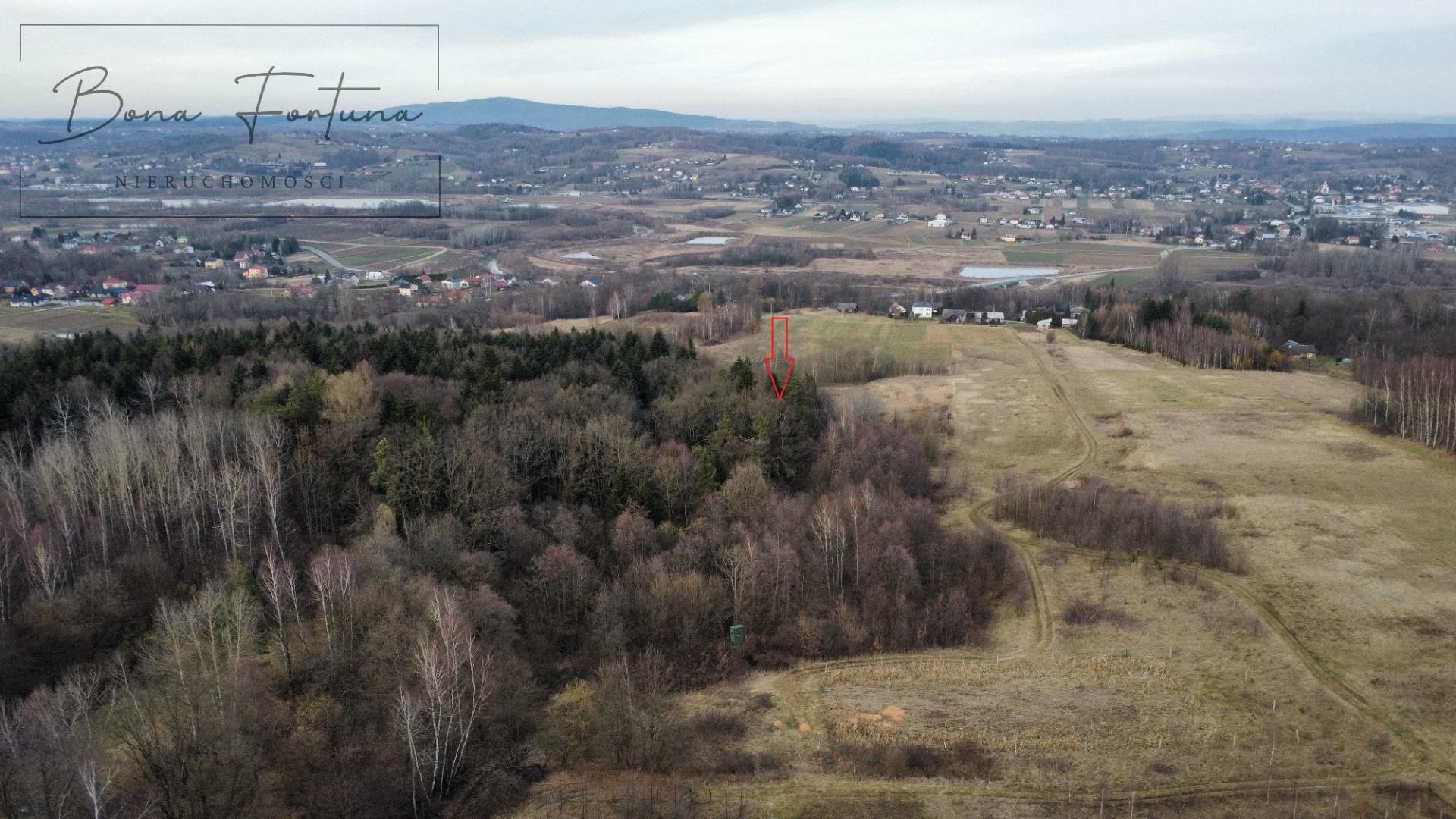 Działka leśna LAS 1,0520 ha Przysieki Przysieczki - gmina Skołyszyn