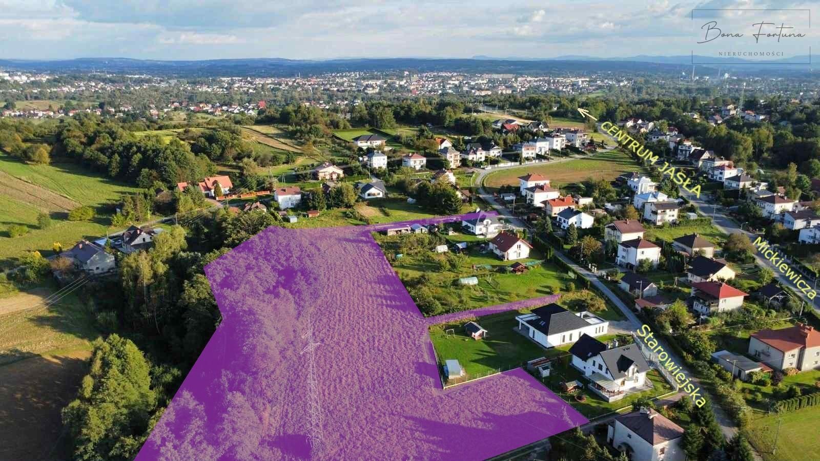Nieruchomość o pow. 0,9000 ha dla dewelopera - Jasło, ul. Starowiejska