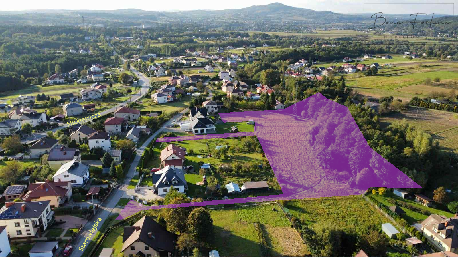 Nieruchomość o pow. 0,9000 ha dla dewelopera - Jasło, ul. Starowiejska