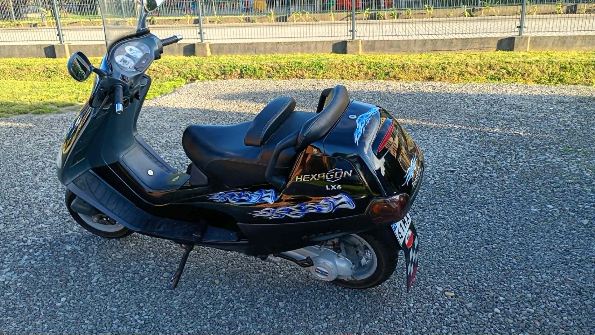 Piaggio Hexagon 125 4T (Kat. B) | Stan  | Ważne OC i Przegląd