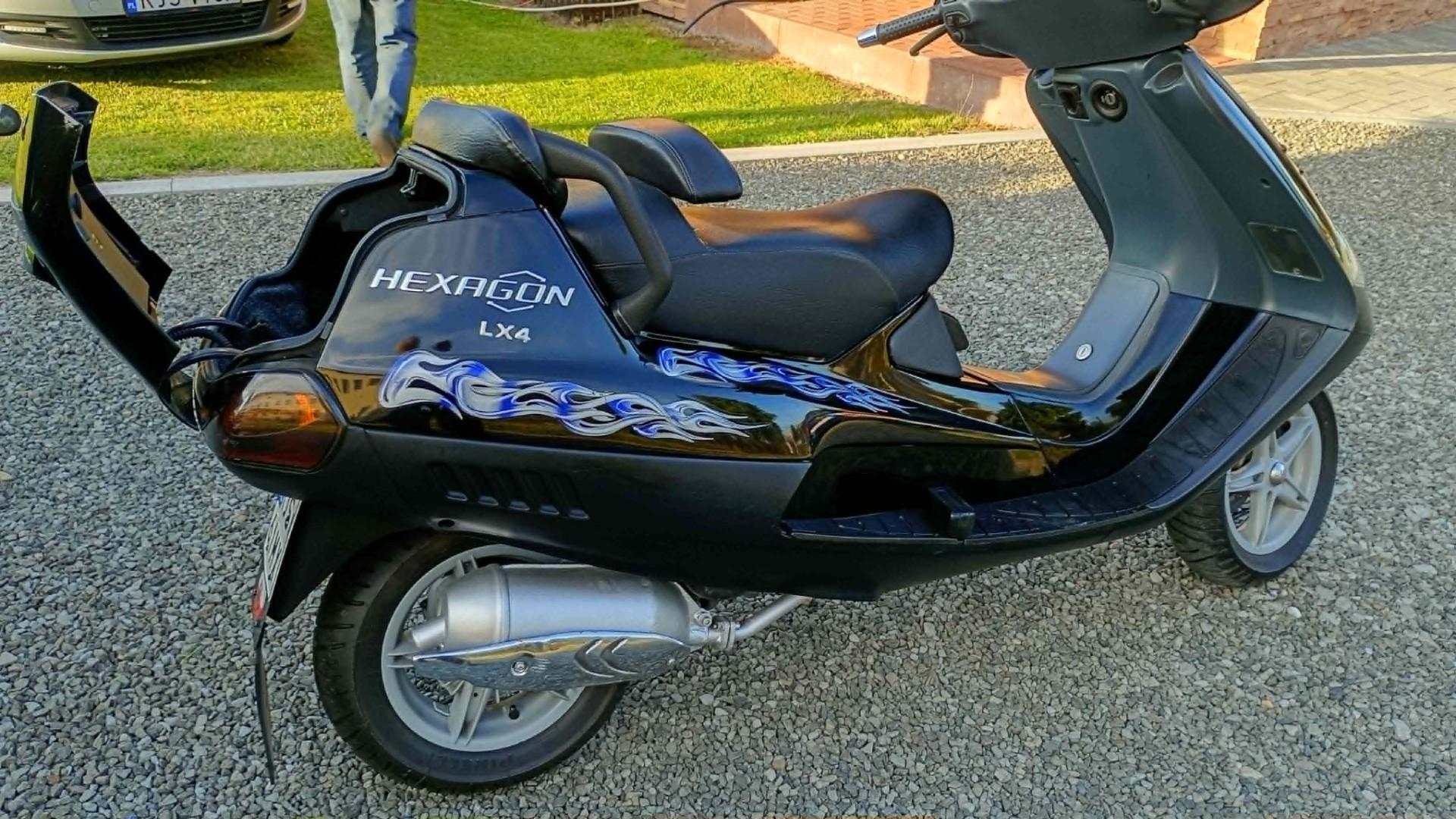Piaggio Hexagon 125 4T (Kat. B) | Stan  | Ważne OC i Przegląd