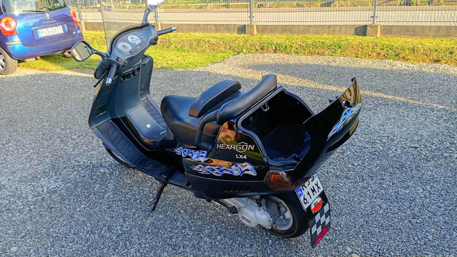 Piaggio Hexagon 125 4T (Kat. B) | Stan  | Ważne OC i Przegląd