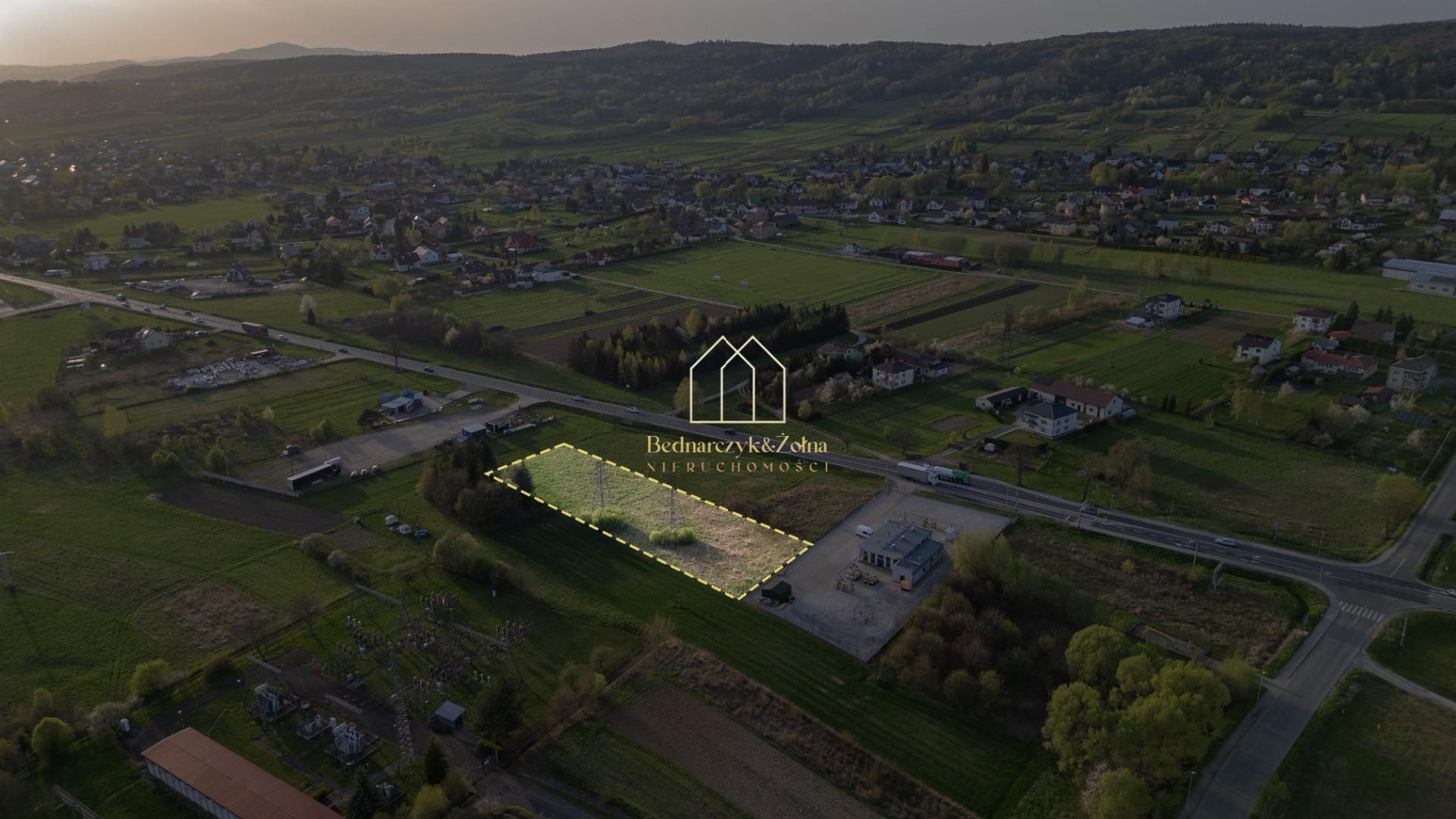 Działka inwestycyjna - przeznaczenie 4.U