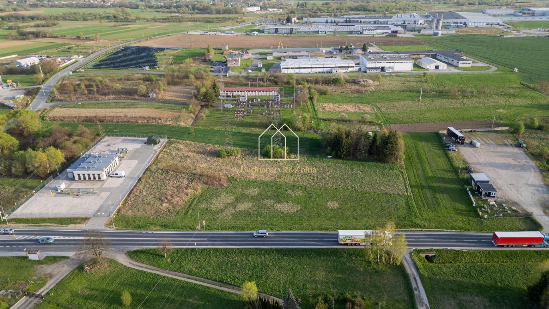 Działka inwestycyjna - przeznaczenie 4.U