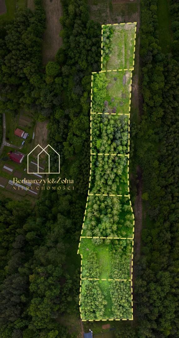 7 działek budowlanych i rekreacyjnych na sprzedaż - Kołaczyce