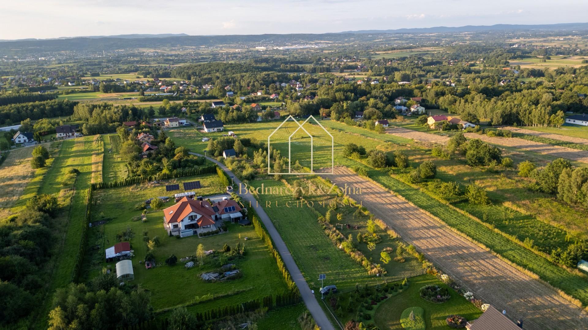 Działka budowlana w Łaskach k. Jasła, 15 arów