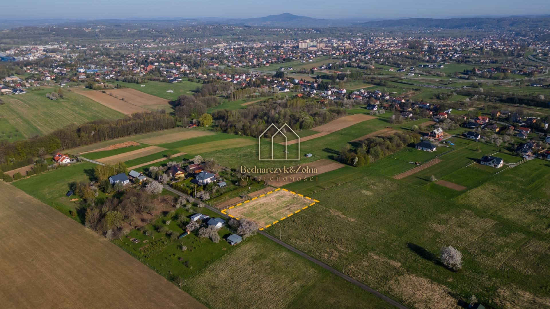 Na sprzedaż duża działka z pięknym widokiem, Jasło - Sobniów
