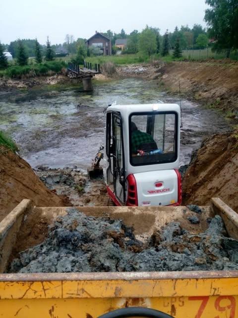 Kopanie stawów i inne roboty