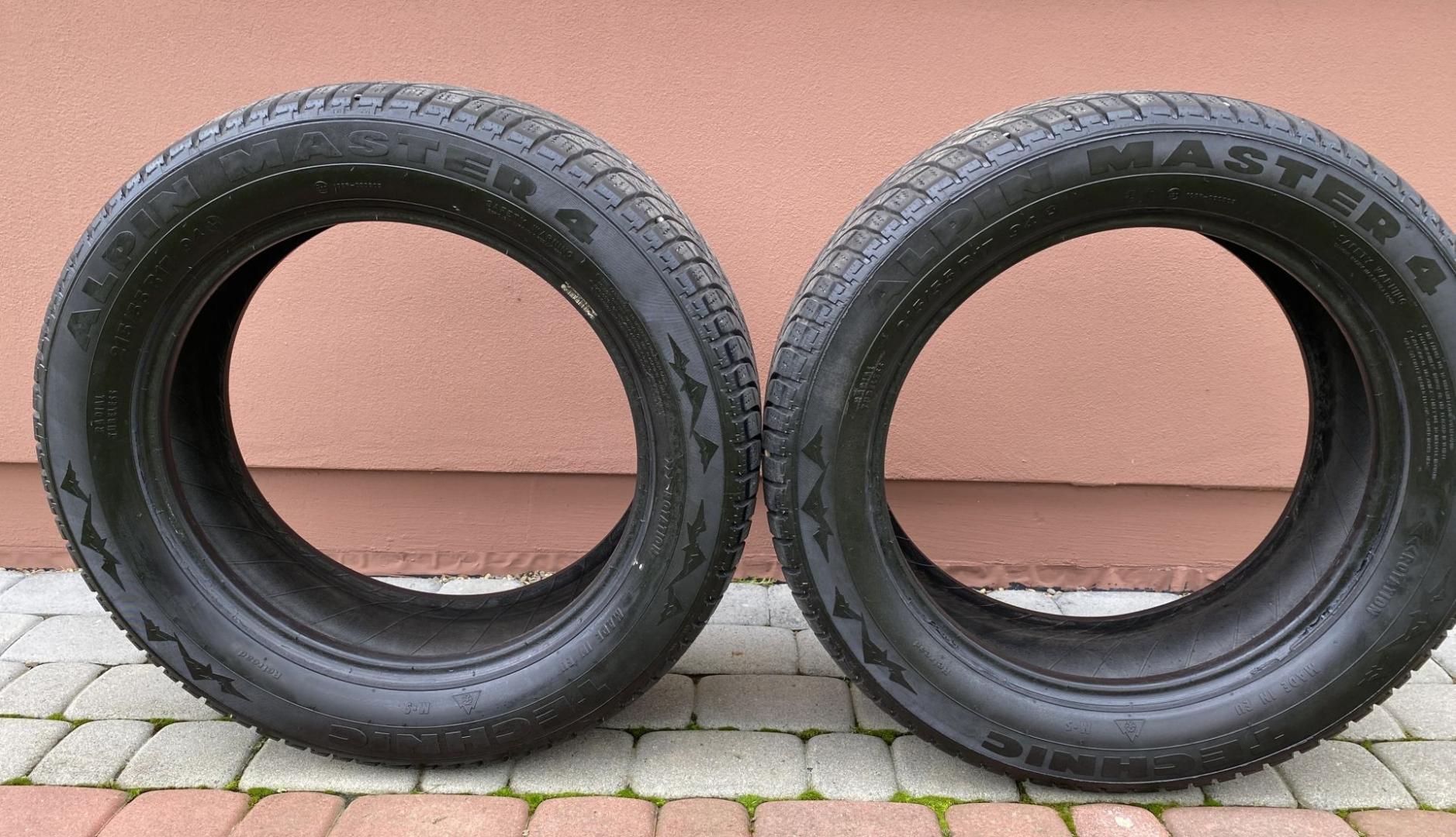 Opony Zimowe bieżnikowane Alpin Master 4 215/55/R17 bieżnik 6.3mm