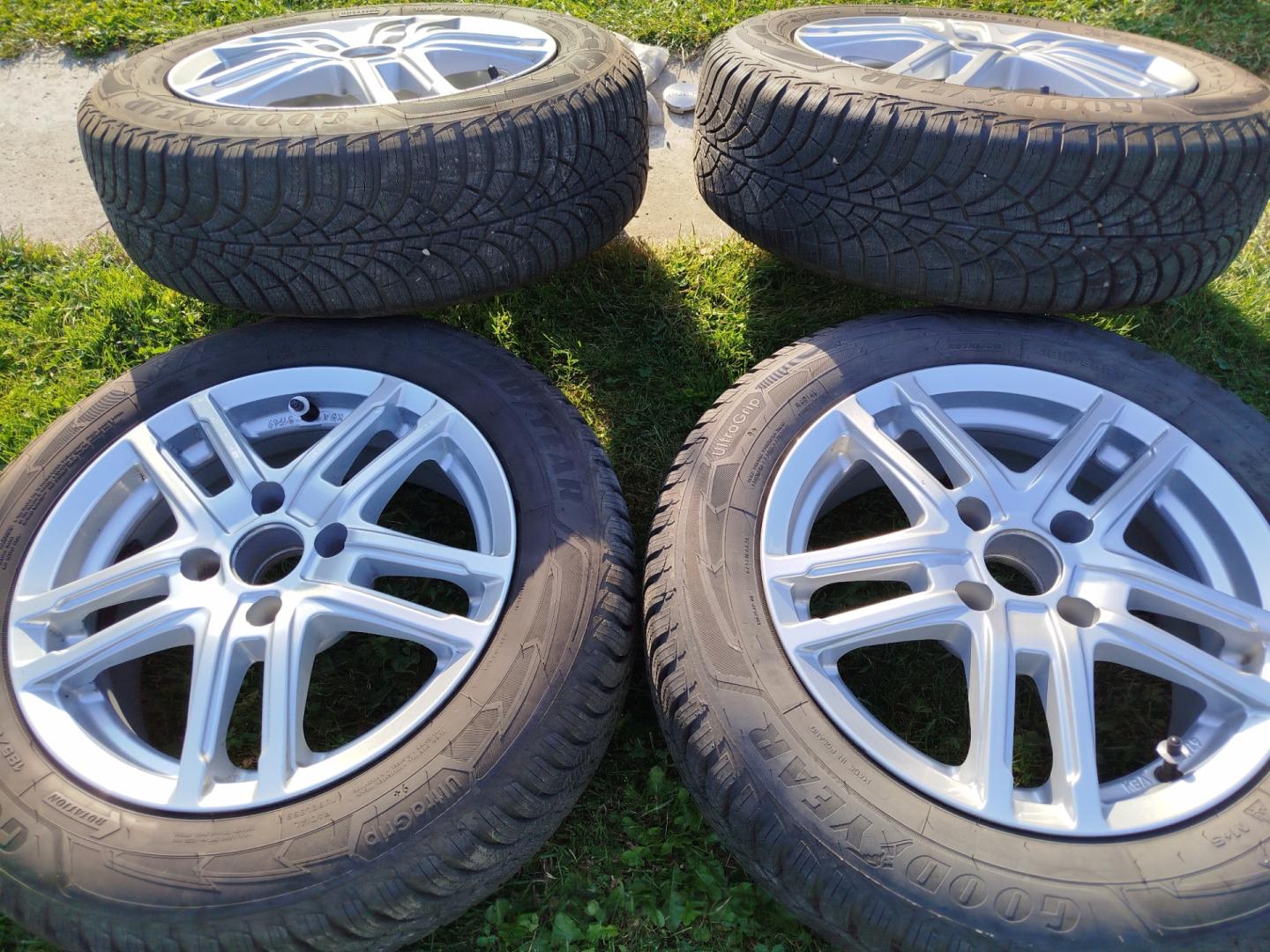 Felgi aluminiowe + opony Opel Corsa F, Peugeot 208, Citroes DS