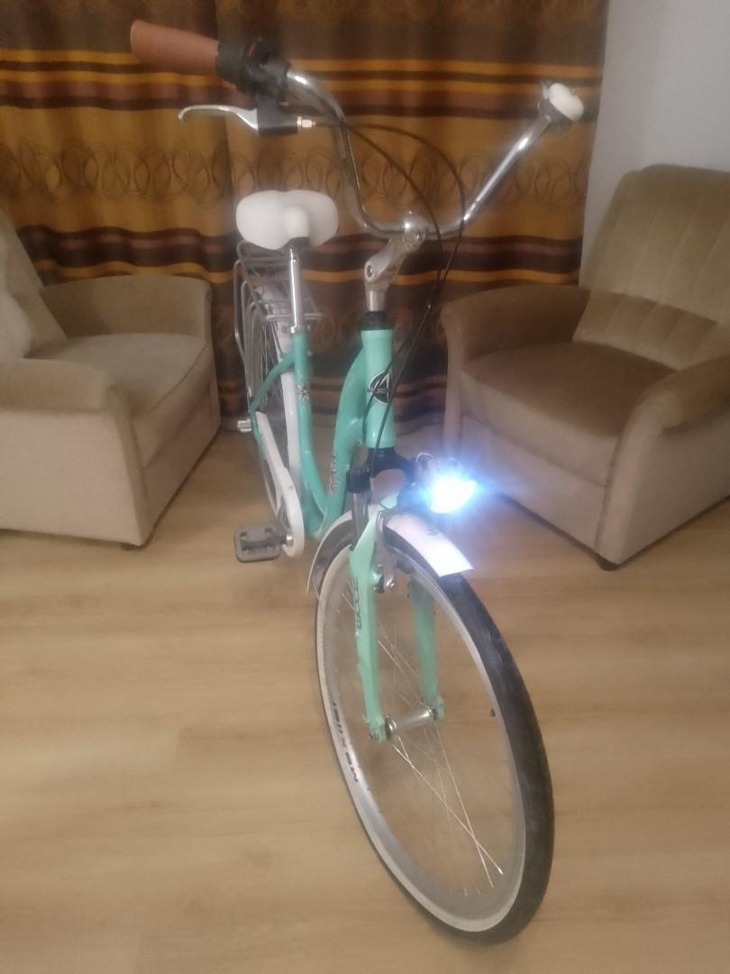 Nowa Damka za 650zł, rower miejski Polski Mexller aluminiowy