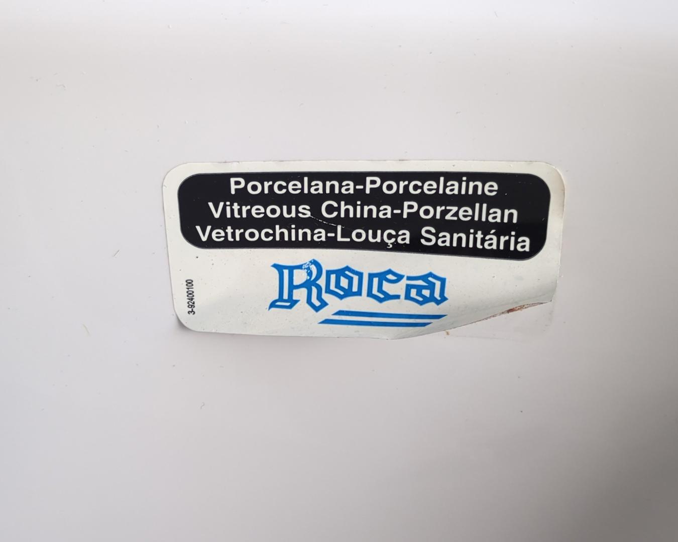 Biała umywalka ścienna Roca  Nieużywana