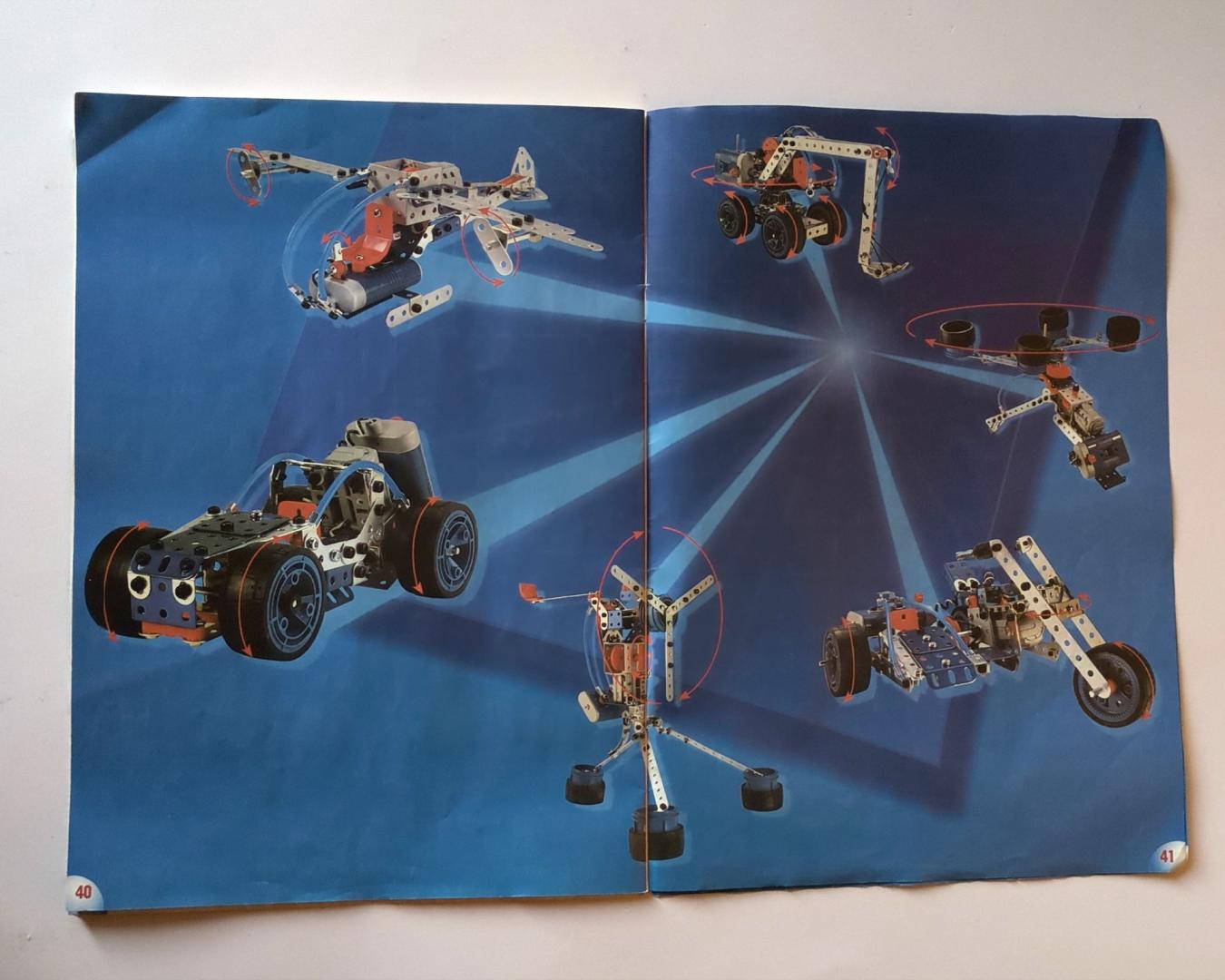 Zestaw Meccano - 20 modeli do skręcania
