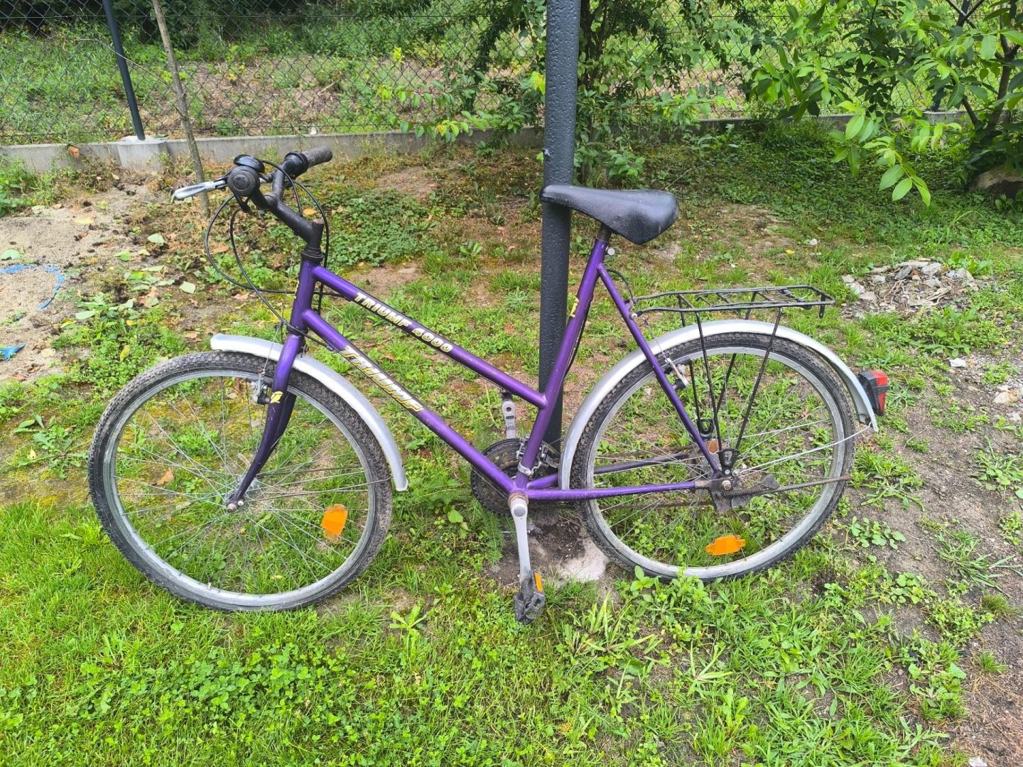 Rower Triumph 4000 26"  3 biegi, bagażnik, błotniki