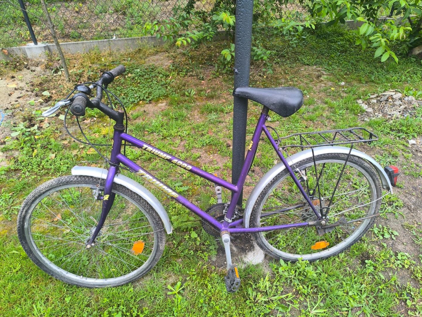 Rower Triumph 4000 26"  3 biegi, bagażnik, błotniki
