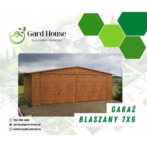 Garaże blaszane, wiaty śmietnikowe i schowki na wymiar w Gard House