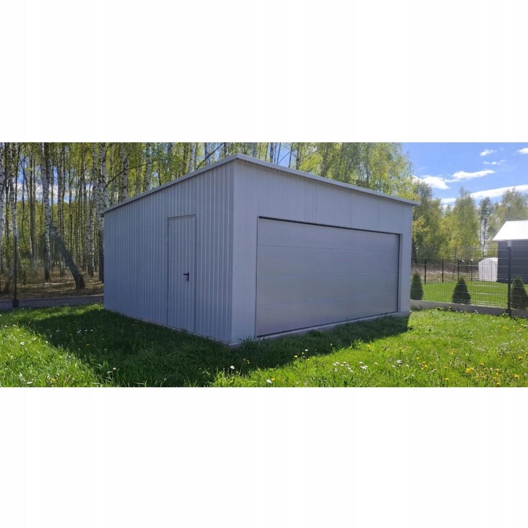 Garaż 6x5 Brama segmentowa 5x2