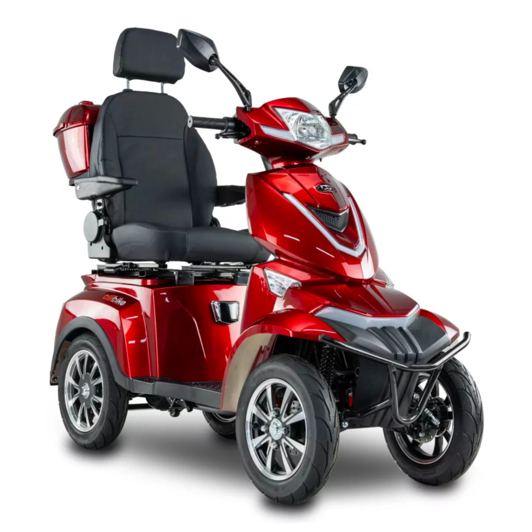 skuter elektryczny z dachem bili bike shino quadro g4 gel, 25km/h