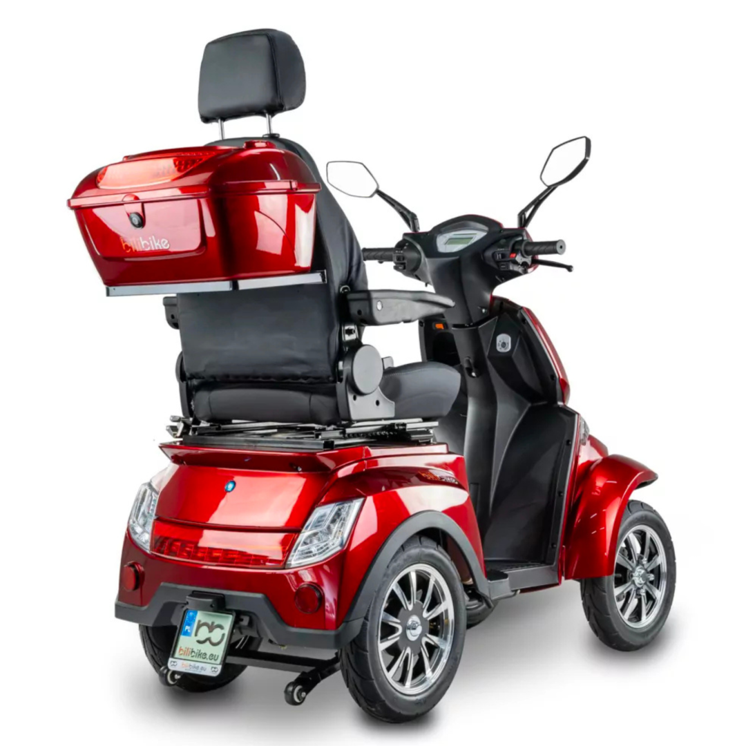 skuter elektryczny z dachem bili bike shino quadro g4 gel, 25km/h