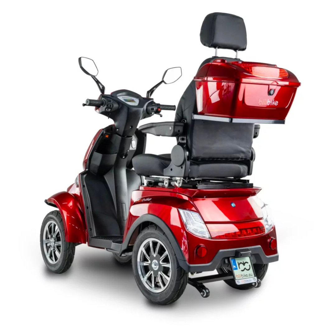 skuter elektryczny z dachem bili bike shino quadro g4 gel, 25km/h