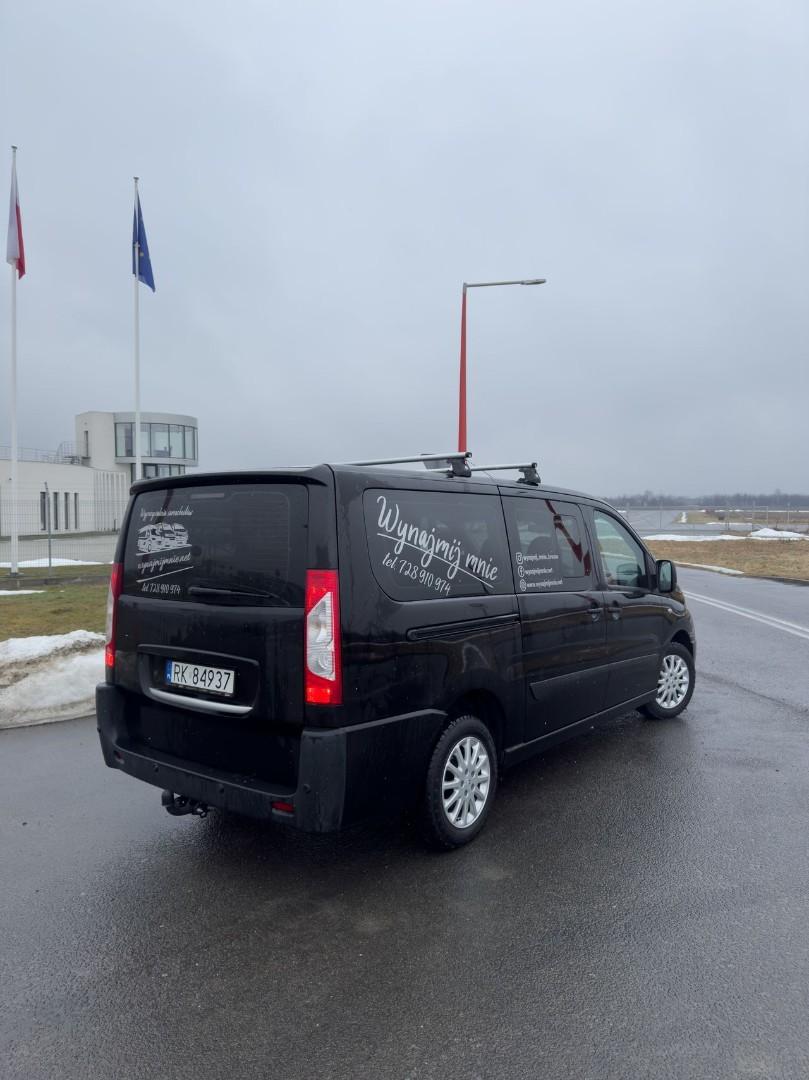 Wynajem Citroen Jumpy Combi 9-osobowy