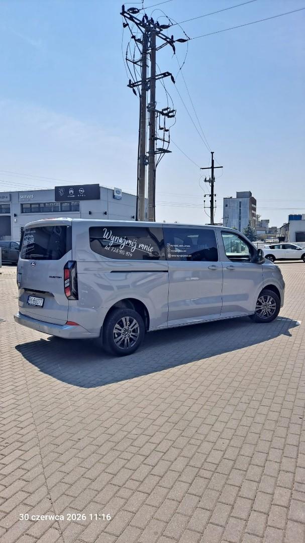 Wynajem Ford Transit Custom Kombi 2026r. | Krosno | Podkarpacie