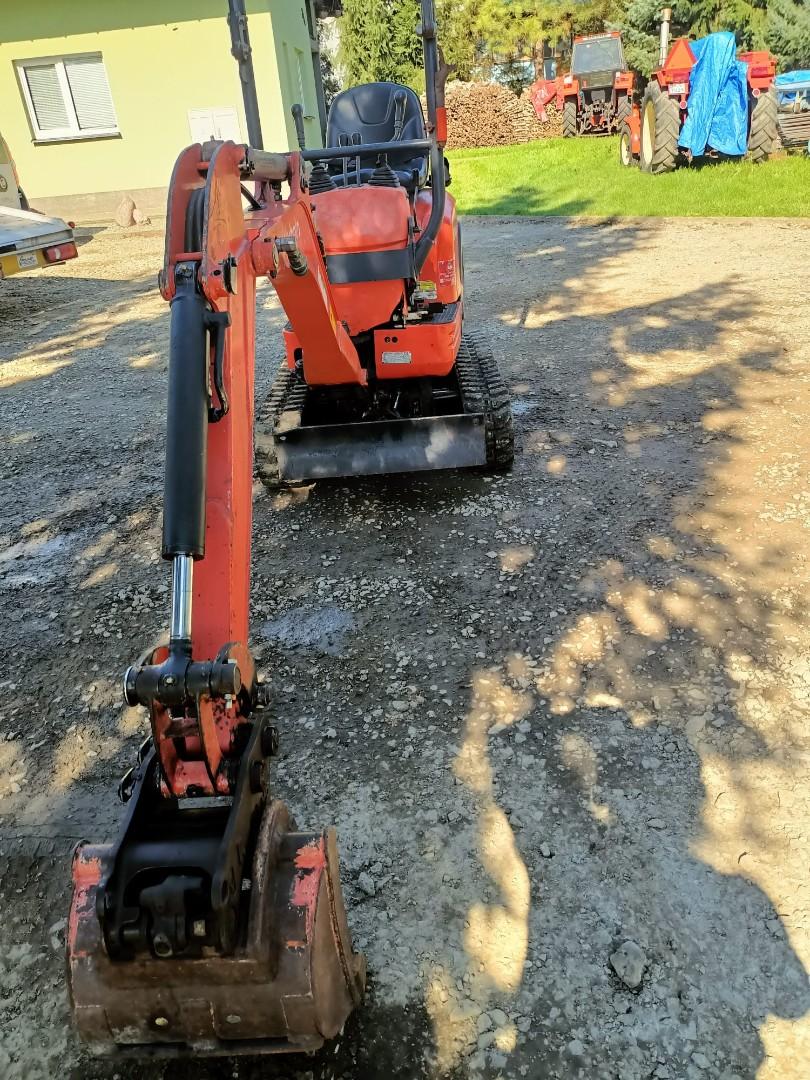 Koparka Kubota U10/3 Zamiana