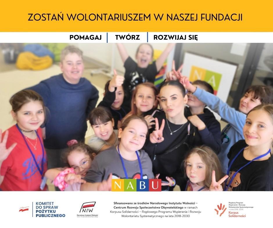 Zostań wolontariuszem Fundacji NABU