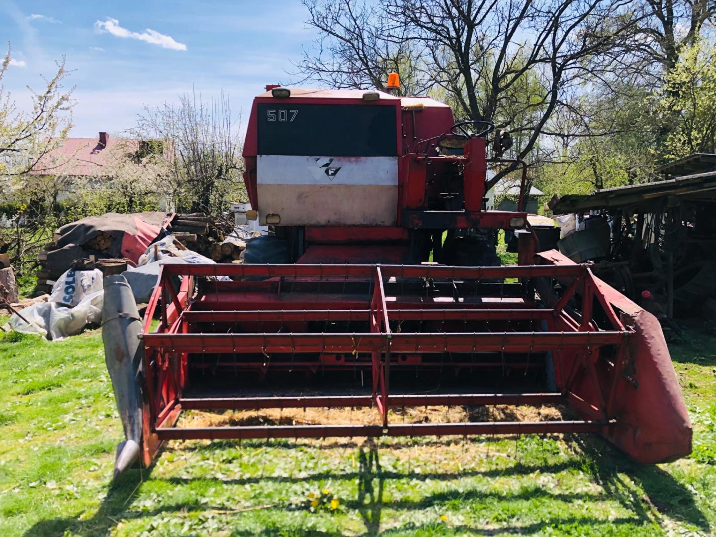 Kombajn massey ferguson 507