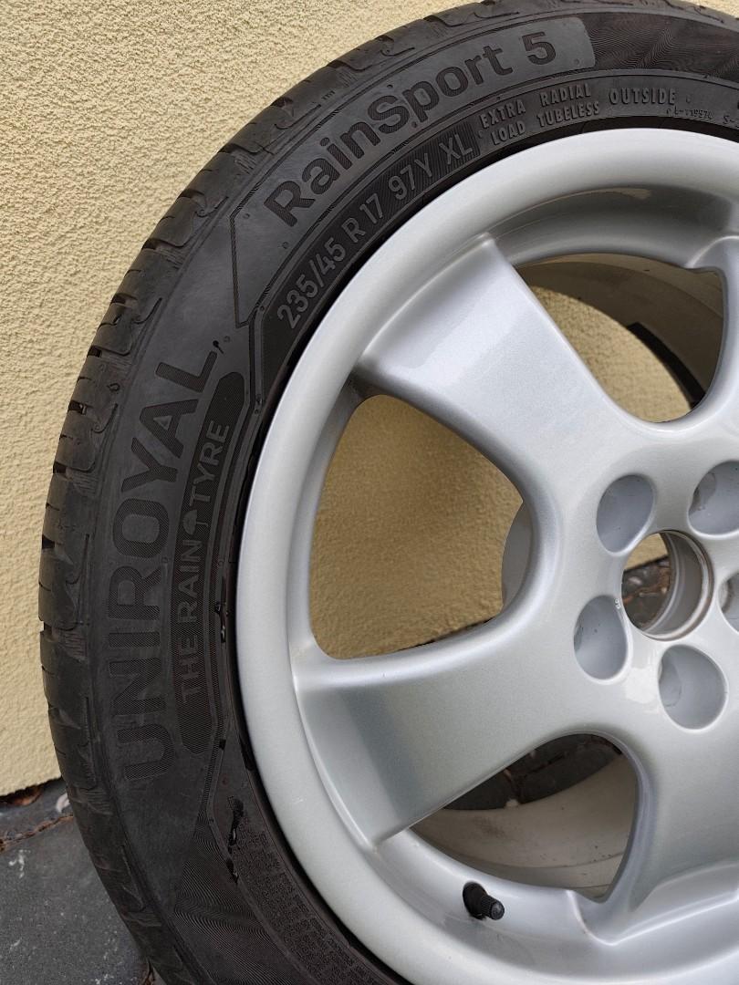 Alufelgi "17"+ opony Uniroyal RainSport 5 235/45 R17 97Y XL.