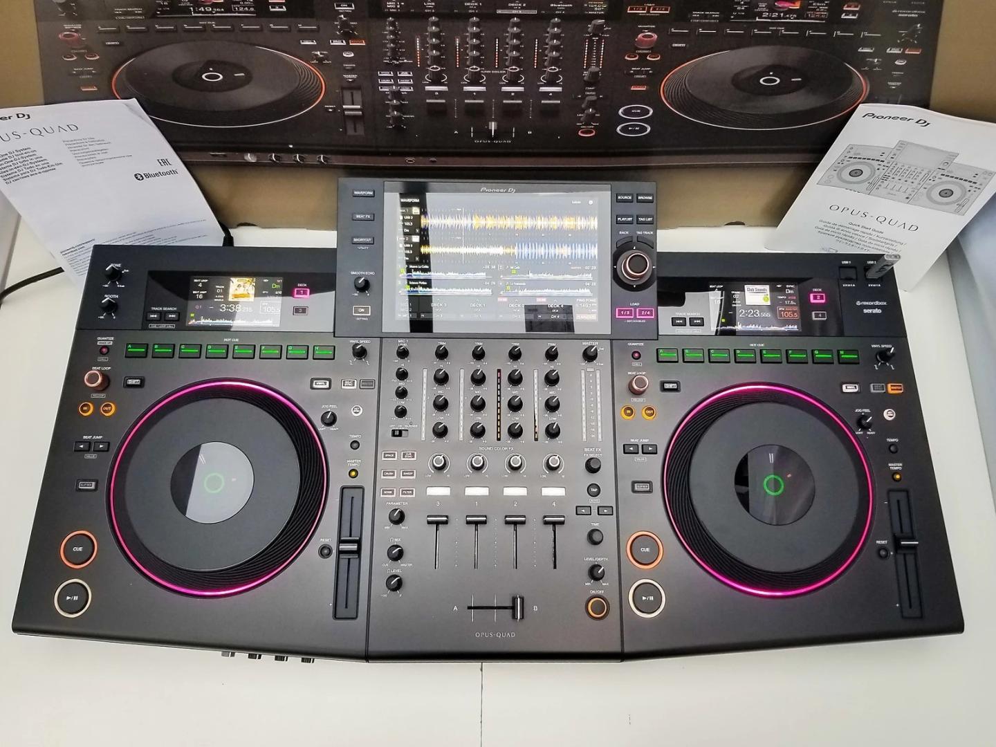 alphatheta xdj-az, omnis-duo, alphatheta cdj-3000x , pioneer opus-quad