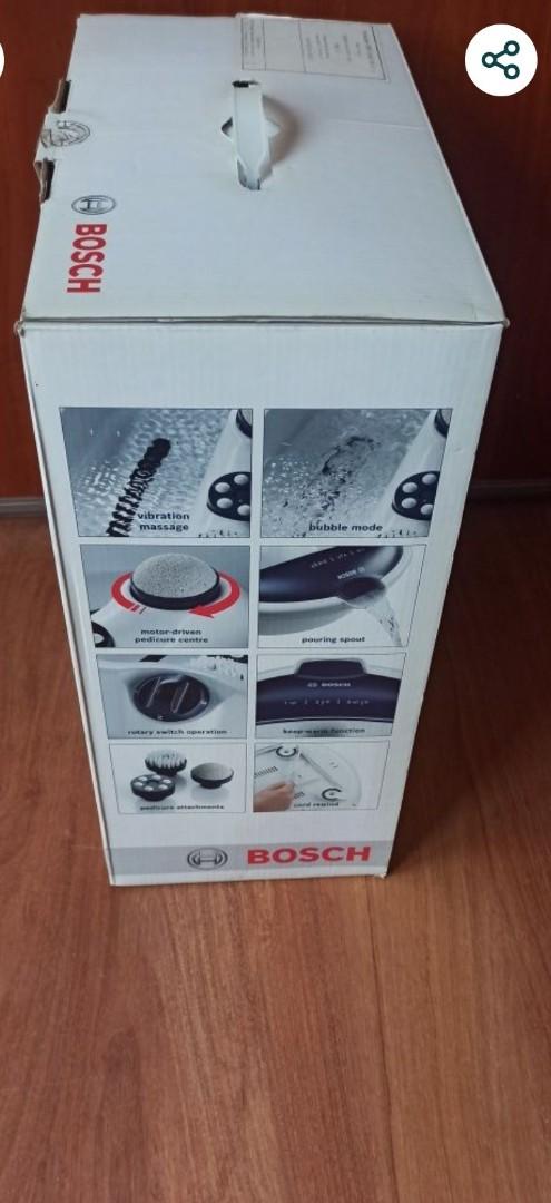 masażer do stóp bosch pmf 2232 stan  ? komplet, pudełko"